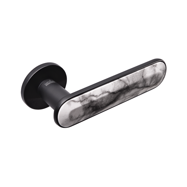 Ручка для дверей на розетці MARMO Z-1804 BLACK фото