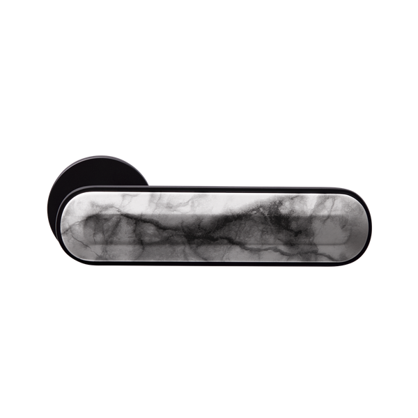 Ручка для дверей на розетці MARMO Z-1804 BLACK фото
