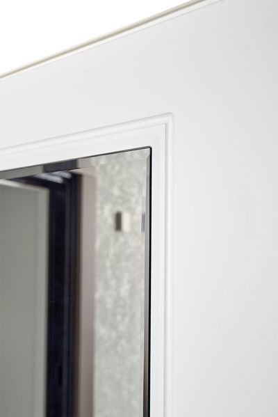 Вхідні двері з дзеркалом модель Mira комплектація Megapolis Kale ABWEHR (549) 860х2050 Праві Abwehr_1632-860-R фото