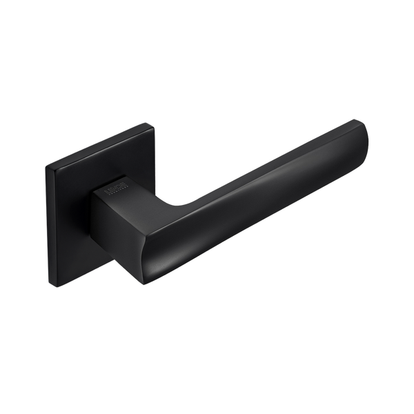 Ручка для дверей на розетці BERLI SLIM A-2010/E20 BLACK фото