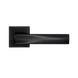 Ручка для дверей на розетці BERLI SLIM A-2010/E20 BLACK фото 1