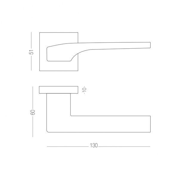Ручка для дверей на розетці SIMPLE Z-1807 BLACK фото