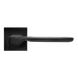 Ручка для дверей на розетці MOTION Z-1811/E20 BLACK фото 1