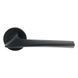 Ручка для дверей на розетці EDGE A-2028 BLACK фото 1