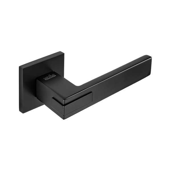 Ручка для дверей на розетці QOOB SLIM Z-1320/E20 BLACK фото