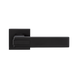 Ручка для дверей на розетці QOOB SLIM Z-1320/E20 BLACK фото 1